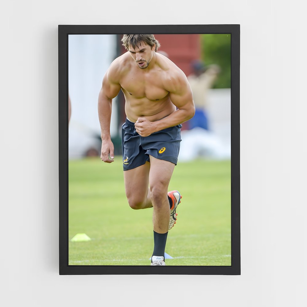 Poster Eben de etzebeth – affiche Rugby (vue 2)
